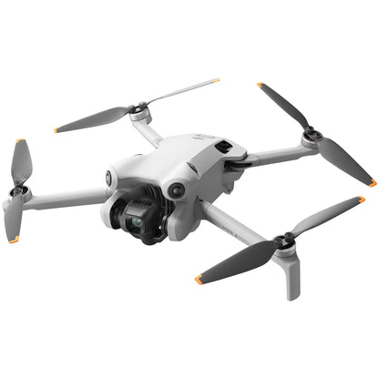 Mini 4 Pro Folding Drone with RC 2 Remote (With Screen) Fly More Combo Plus, 4K HDR, under 249G, Omnidirectional Sensing, 3 plus Batteries Bundle with 3 Year CPS Extended Warranty & Accessories