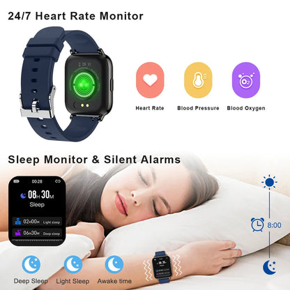 All-in-One Blue Smartwatch