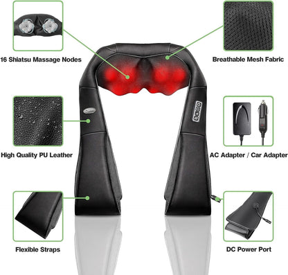 RelaxNow Shiatsu Massager