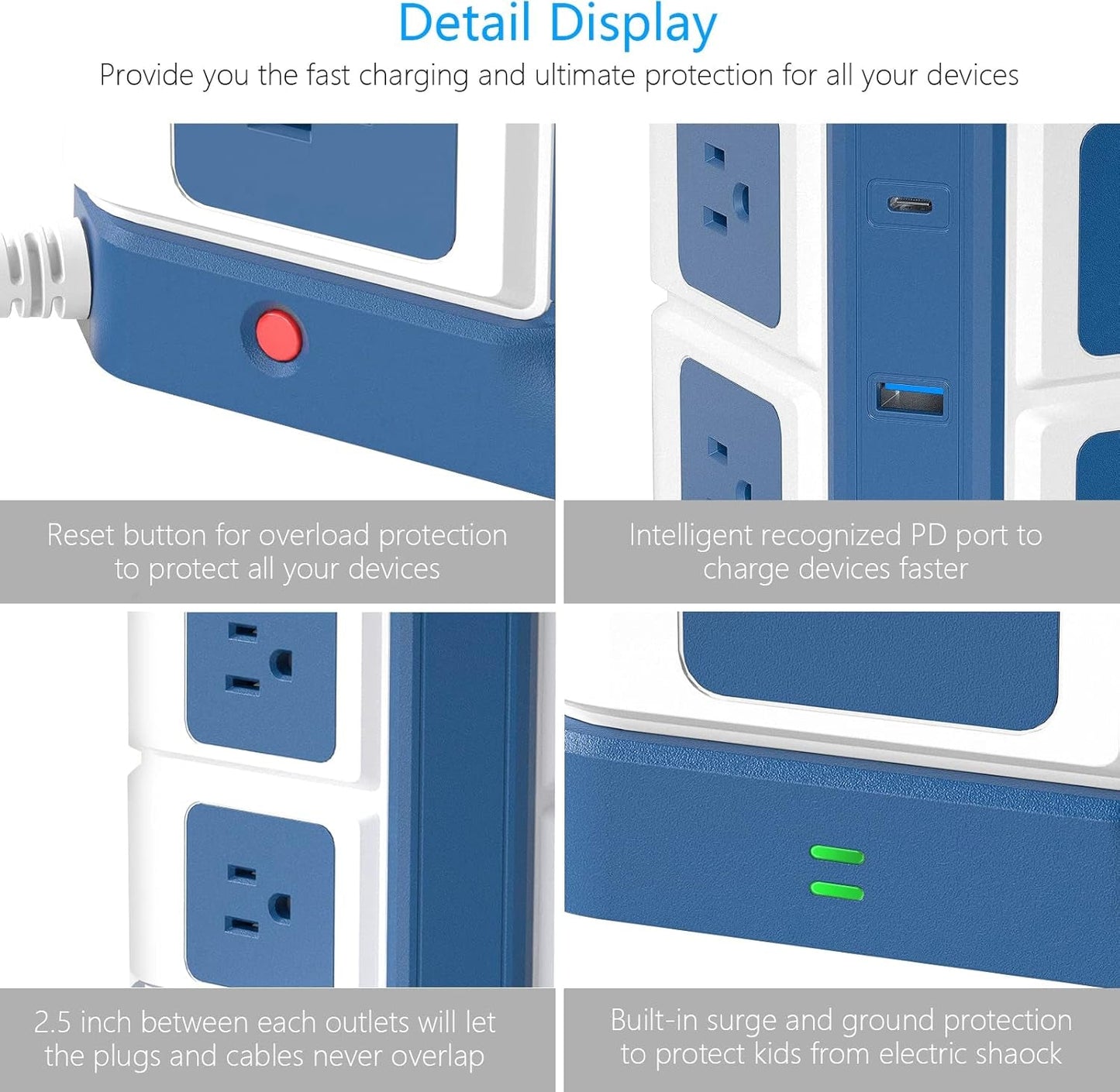 Smart Power Strip Tower