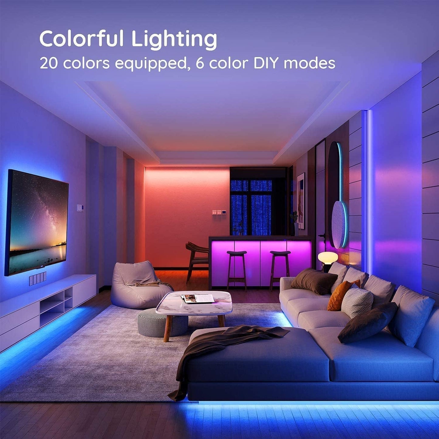 Vibrant Home LED Lights